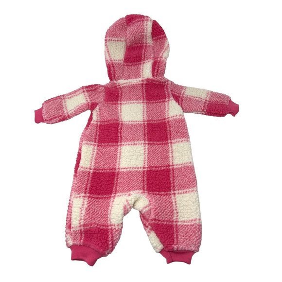 Baby - Fleece One Piece Jumpsuits/Rompers - Like New - Size 3 Month - Picture 3 of 6